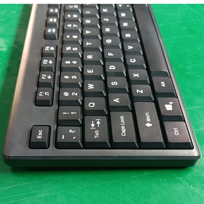 Office wireless keyboard 2.4GHz wireless keyboard can be made into wired keyboard with backlight and fnjht-810kb