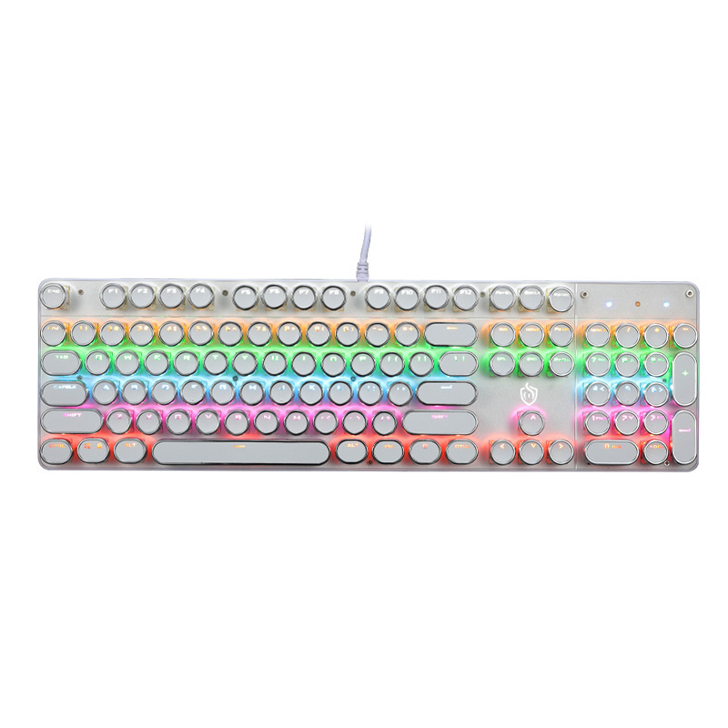 Meishang e hjk900 punk mechanical keyboard 104 key metal backlight computer wired keyboard Amazon eBay