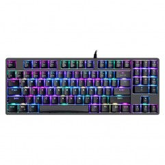 King k89rgb green axis game wired 89 key mechanica...
