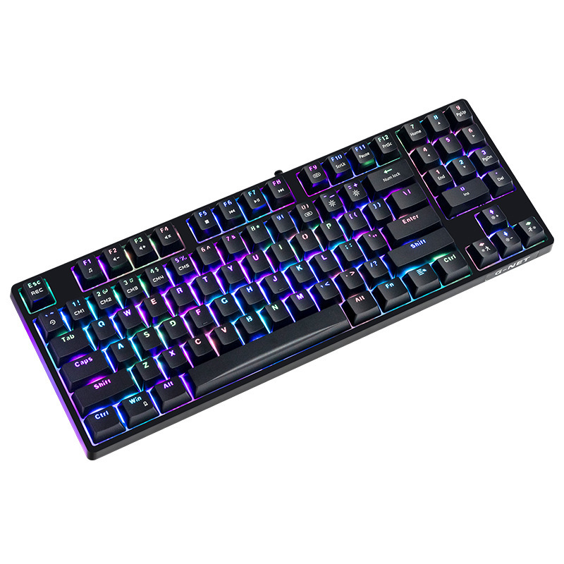King k89rgb green axis game wired 89 key mechanical keyboard notebook desktop USB computer home office