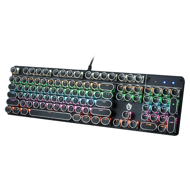 Meishang e hjk900 punk mechanical keyboard 104 key metal backlight computer wired keyboard Amazon eBay