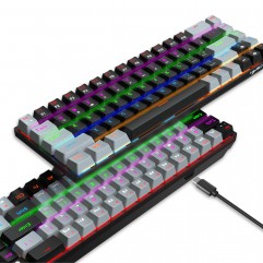 New 68 key green axis red axis mechanical keyboard...