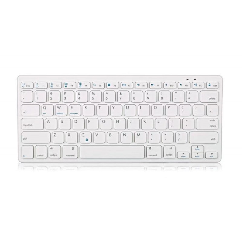 Bluetooth wireless keyboard is suitable for iPad tablet computer apple notebook mobile phone keyboard, ultra-thin and silent