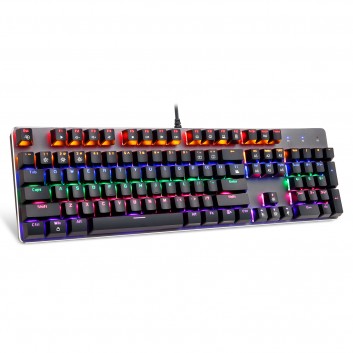 Mechanical keyboard RGB mixed light full key non red macro recording high Teqing axis red axis keyboard Amazon k73