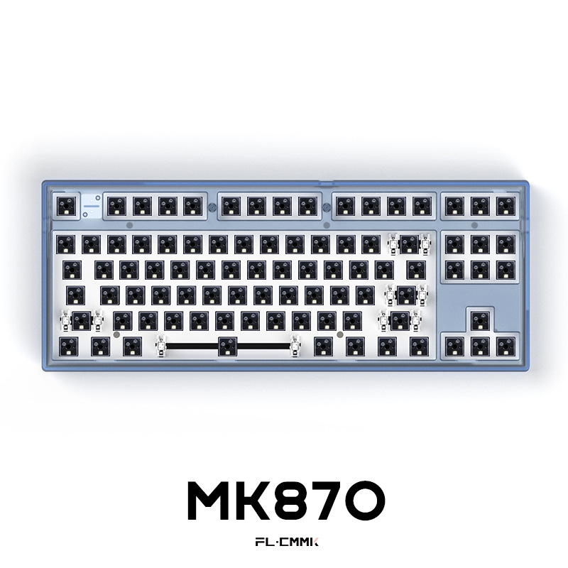 Belly Ling 87 mechanical customization, macro programming Bluetooth wireless three mode MK870 card game