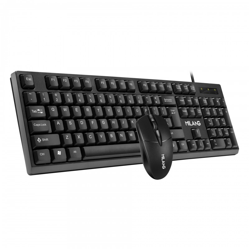 Milo T20 wired keyboard and mouse set desktop laptop all-in-one business office keyboard and mouse set
