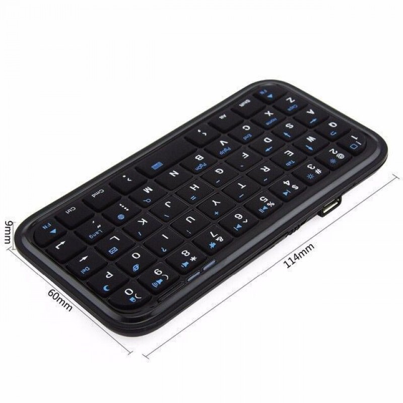 Mini Bluetooth keyboard portable Bluetooth portable keyboard fashion electronic gift three system universal Bluetooth 
