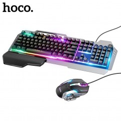 Haoku GM12 luminous game keyboard and mouse set En...