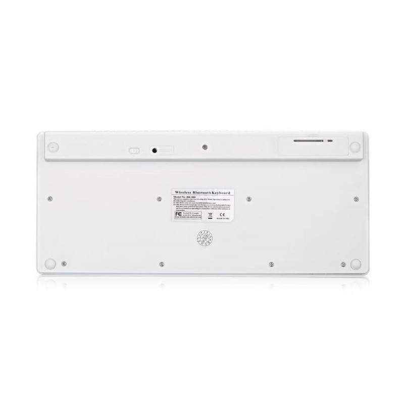 Bluetooth wireless keyboard is suitable for iPad tablet computer apple notebook mobile phone keyboard, ultra-thin and silent