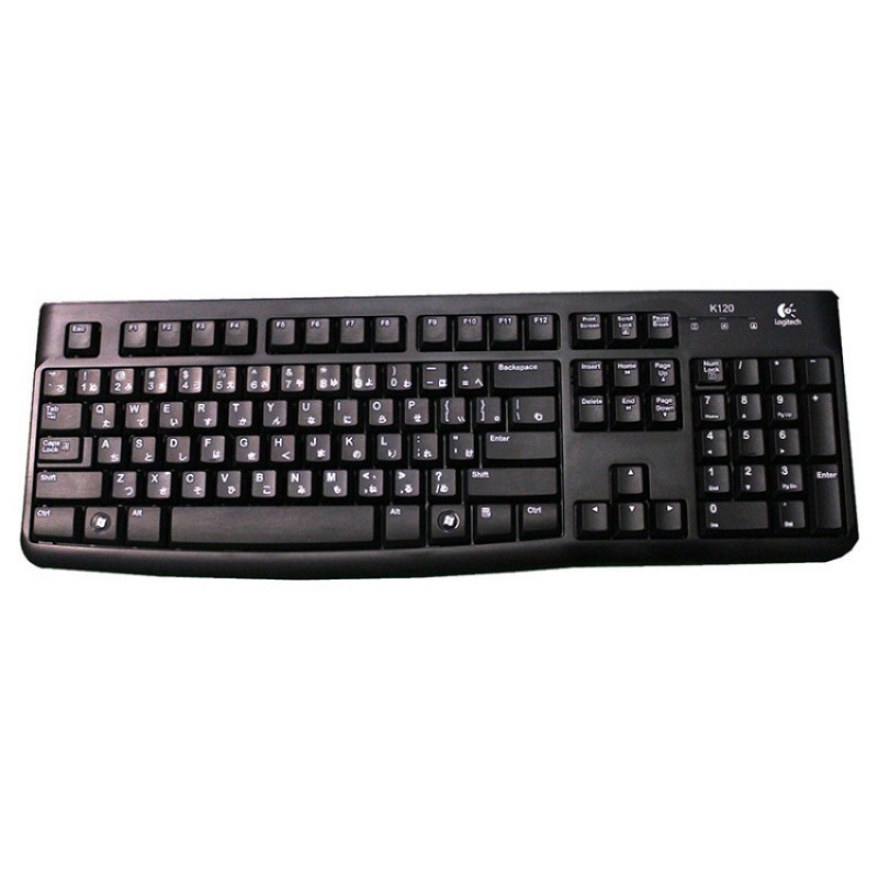 Genuine Logitech Logitech k120 wired thin USB keyboard eating chicken wired computer single keyboard